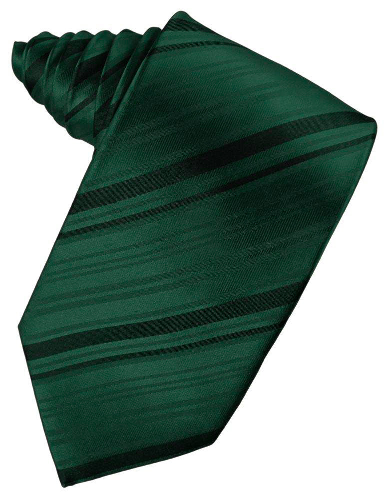 Holly Striped Self-Tie Long Tie