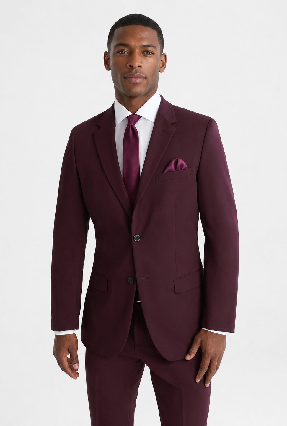 burgundy dress shirt and tie Men's Suit Maroon Button Up Shirt GRACEFUL LACE PARTY DRESS Cleobella Ardena Ankle Dress in Blue Bonnet Gingham Size:MADE TO MEASURE (+$50)