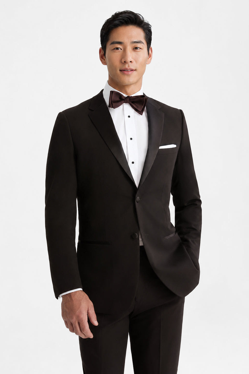 Chocolate Tuscany Tuxedo Jacket