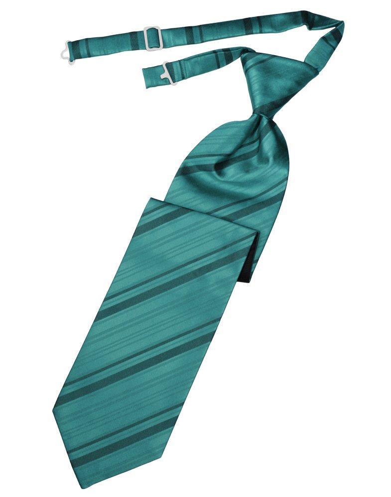 Oasis Striped Satin Long Tie