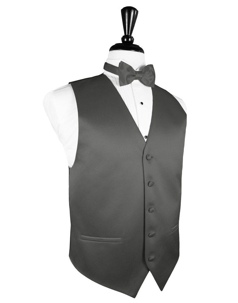 Charcoal Vest | The Tuxedo Club