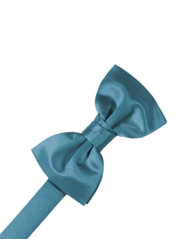 Mist Solid Satin Bowtie