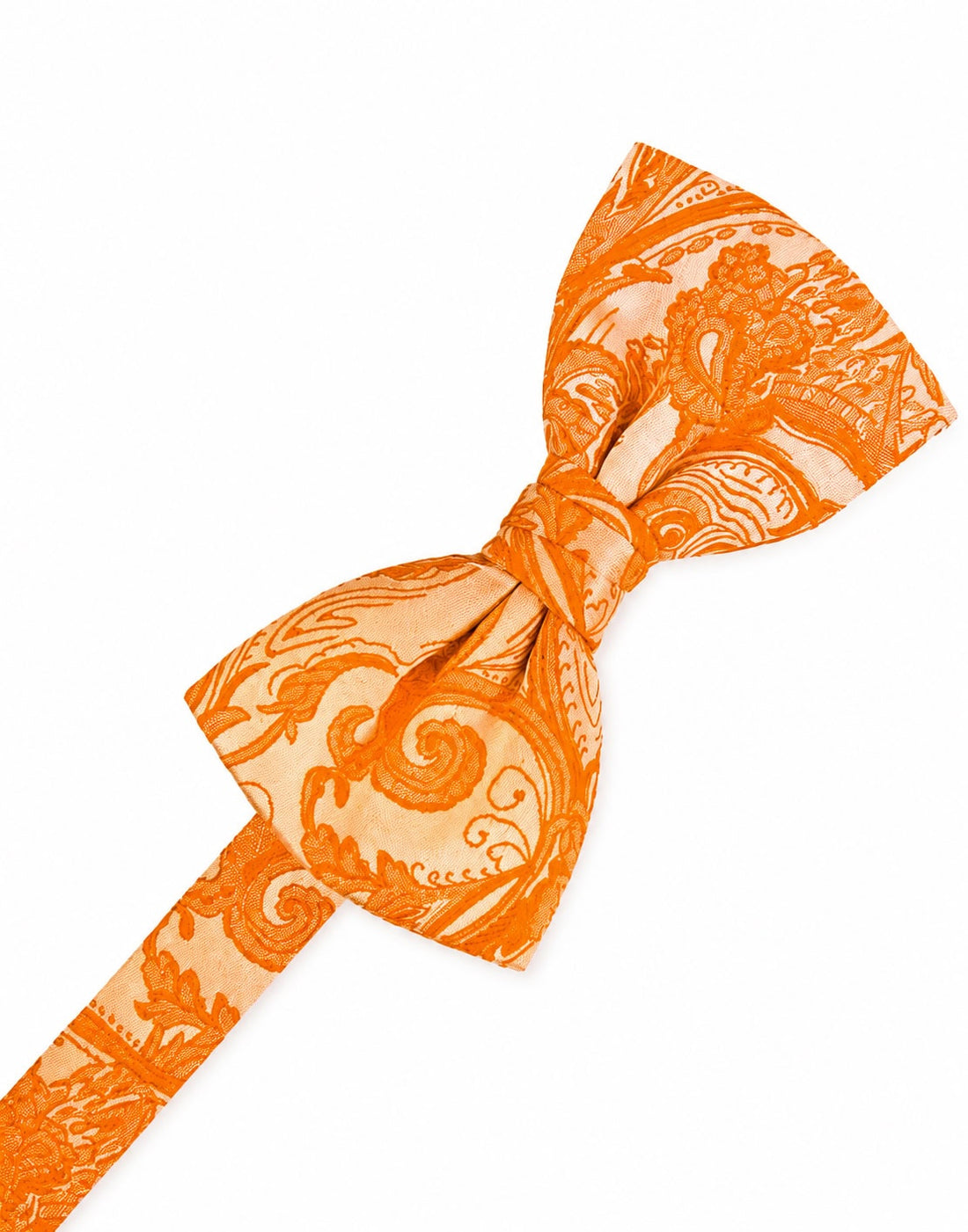 Tangerine Tapestry Bowtie