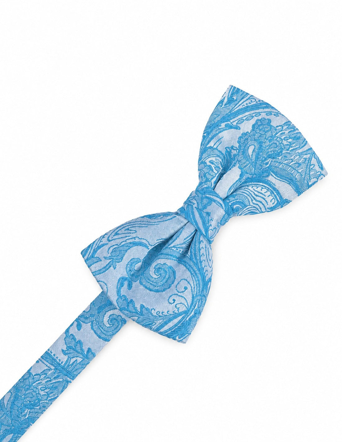 Turquoise Tapestry Bowtie