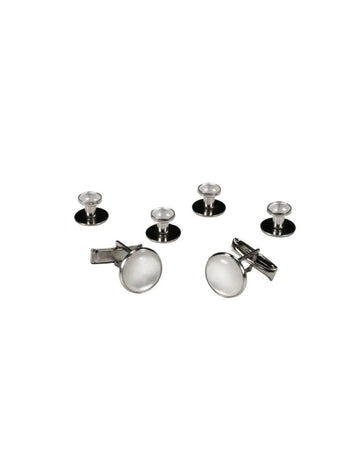 Studs and cufflinks for black tie attire