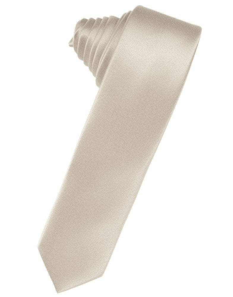 Bamboo Self-Tie Skinny Tie