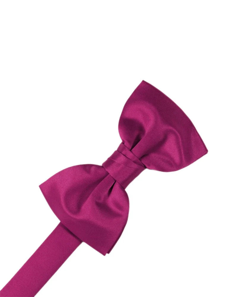 Fuchsia Pre-Tied Bowtie