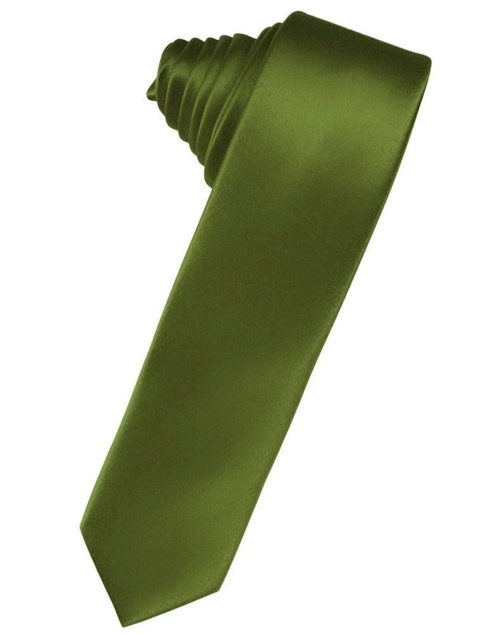 Moss Self-Tie Skinny Tie