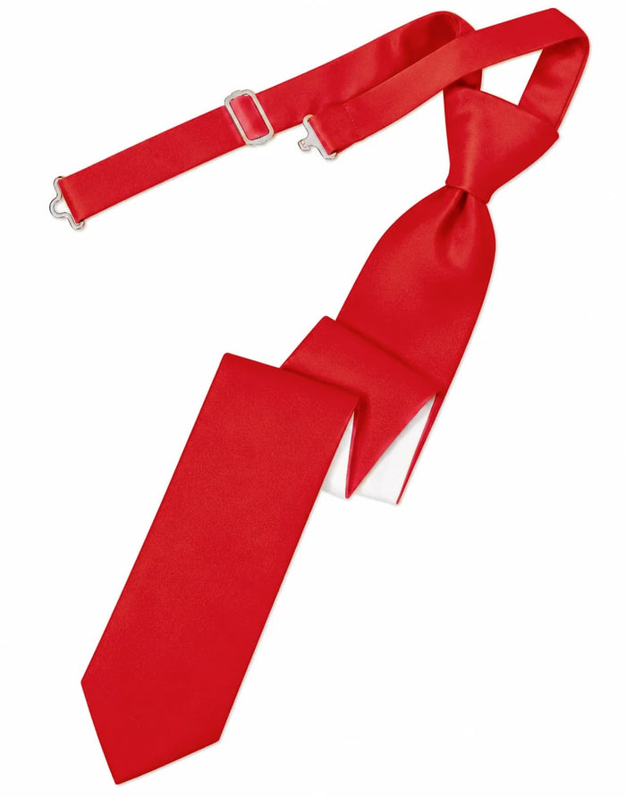 Persimmon Pre-Tied Skinny Tie