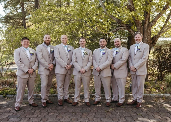 Tan Suit
