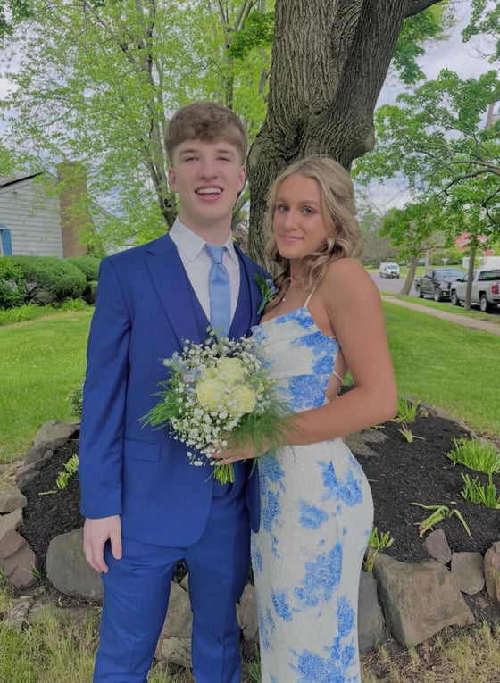 Cobalt Blue Suit