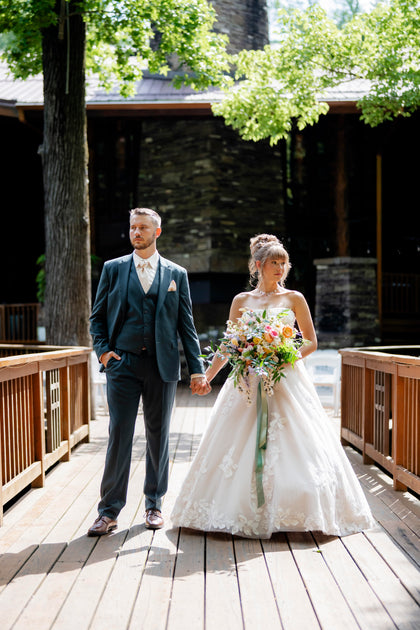 Green Suit worn by a Tuxedo Club customer