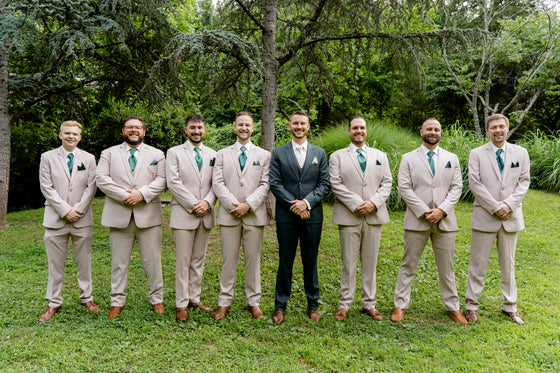 Tan Suit