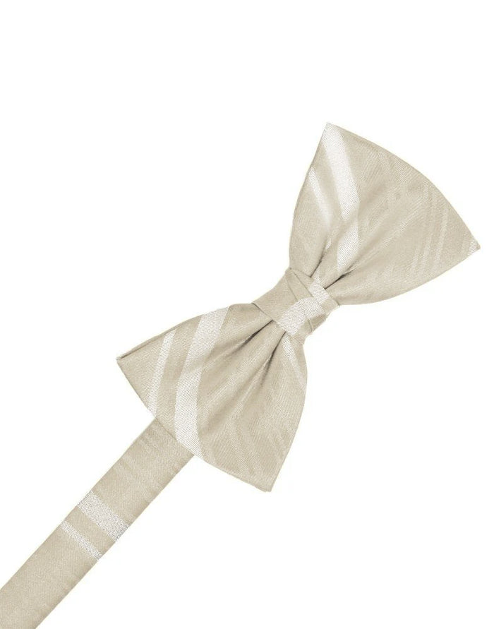 Bamboo Striped Pre-Tied Bowtie