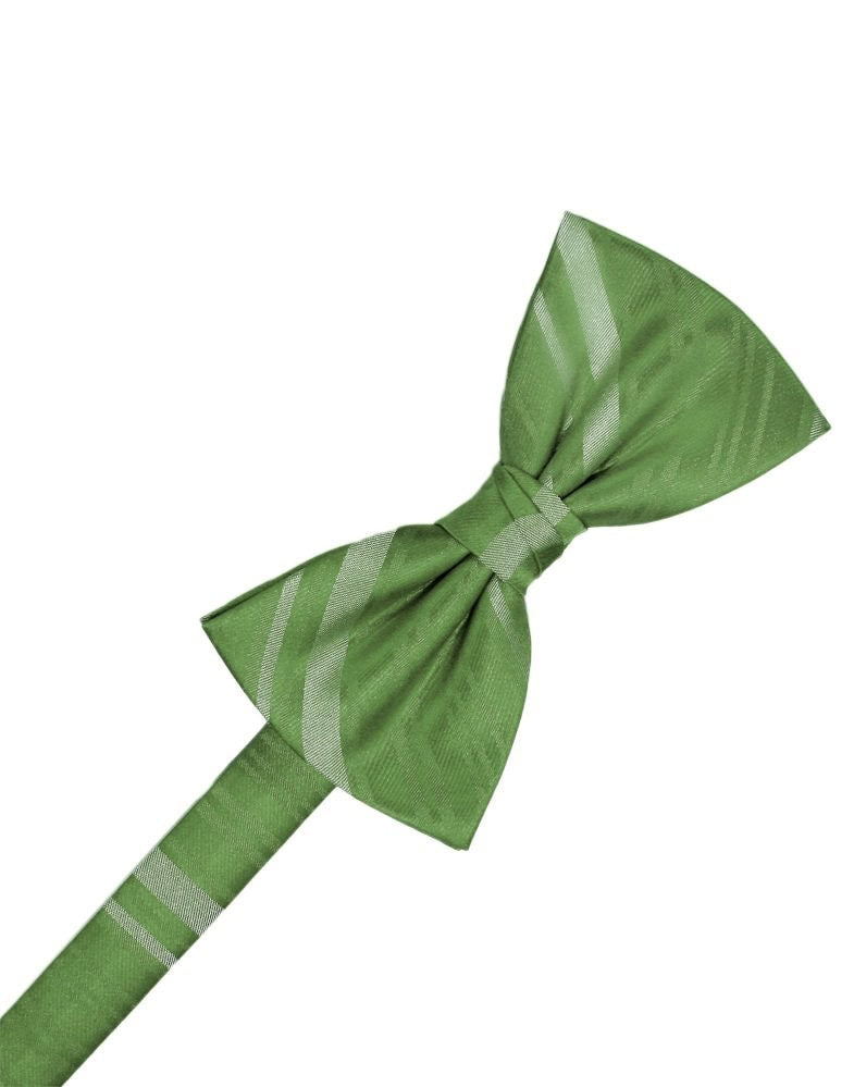 Clover Striped Pre-Tied Bowtie