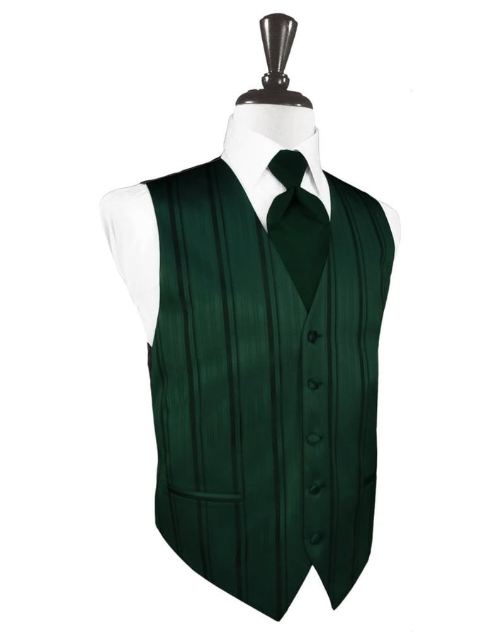Holly Striped Satin Vest