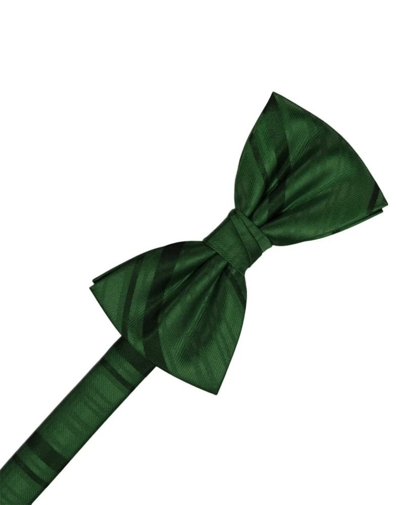 Hunter Striped Pre-Tied Bowtie
