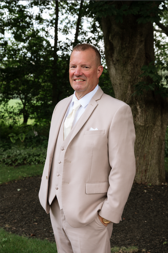 Tan Suit