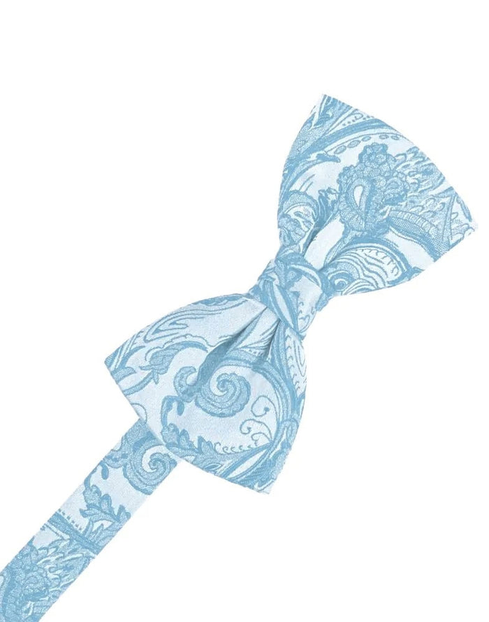 Light Blue Tapestry Bowtie