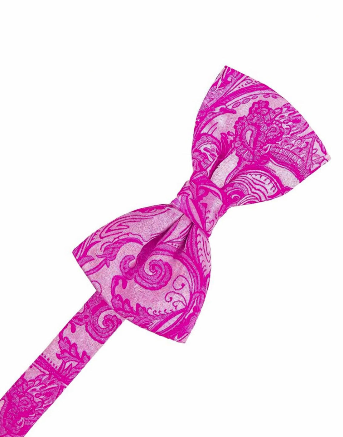 Fuchsia Tapestry Bowtie