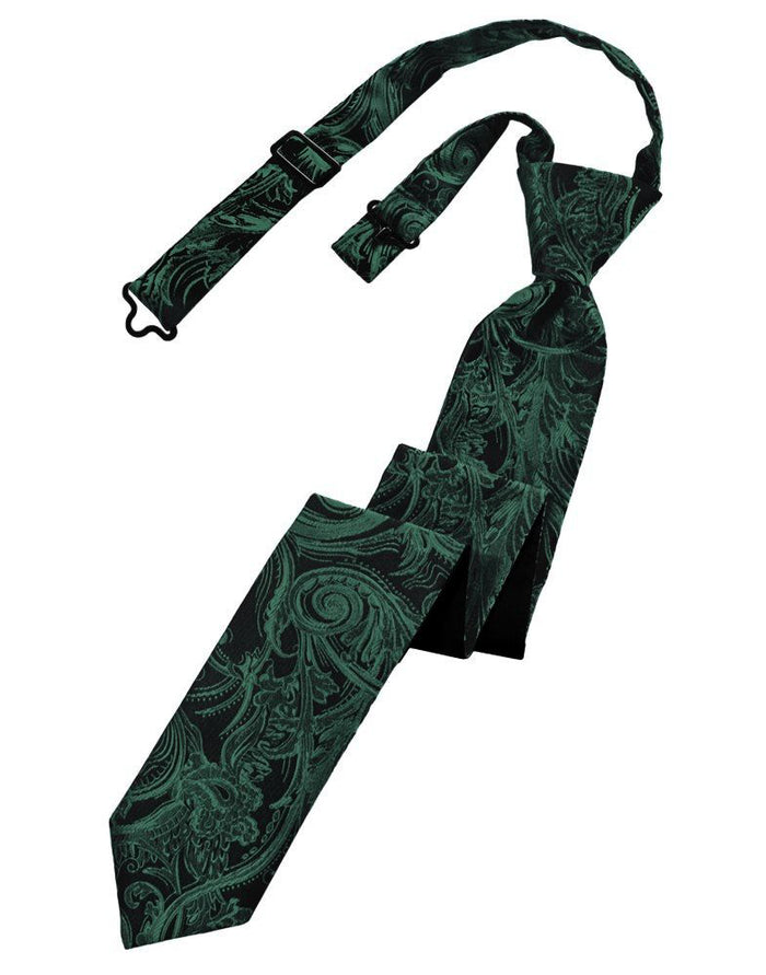 Holly Tapestry Pre-Tied Skinny Tie