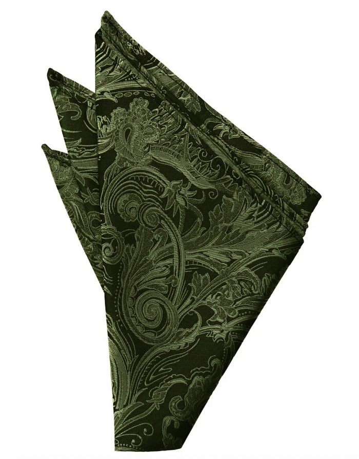 Moss Tapestry Pocket Square