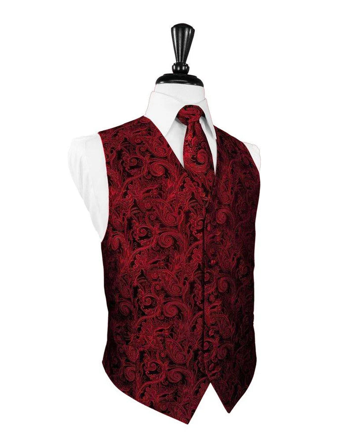 Scarlet Tapestry Vest