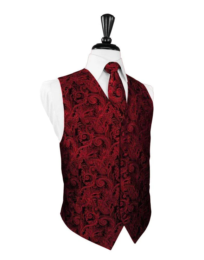 Scarlet Tapestry Vest