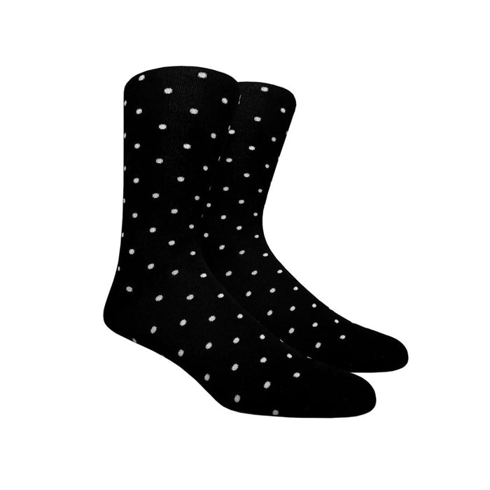 Black Polka Dot Socks