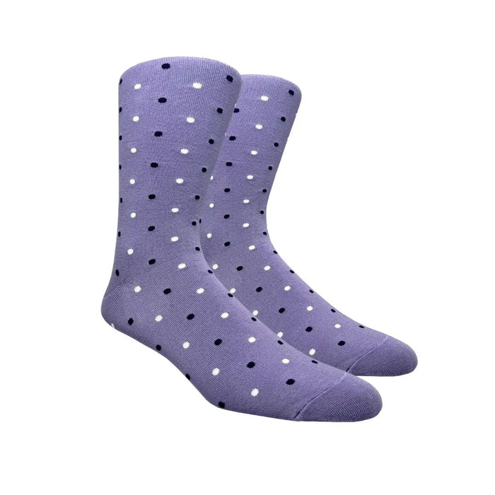 Lavender Polka Dot Socks