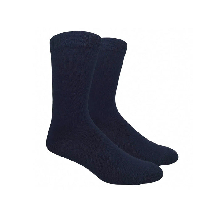 Navy Dress Socks