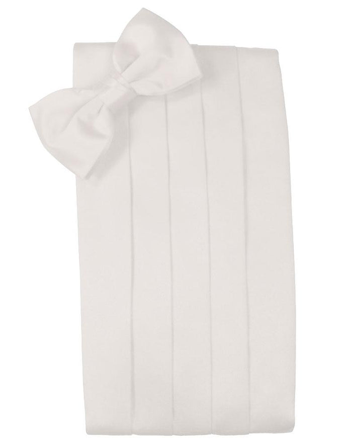 Angel Pink Solid Satin Cummerbund - Tuxedo Club