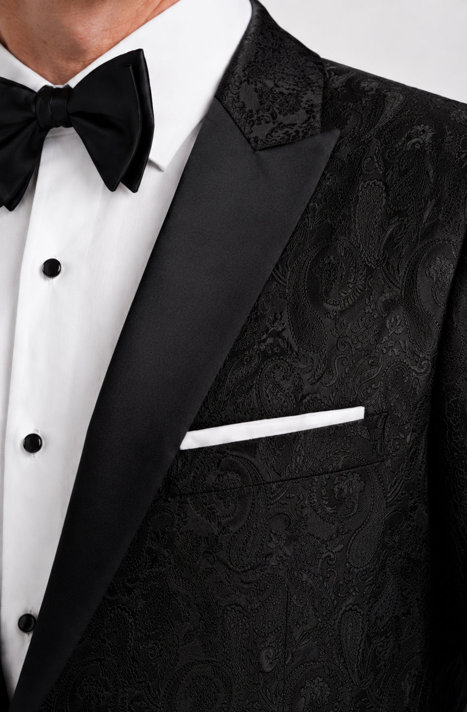 Black Paisley Tuxedo