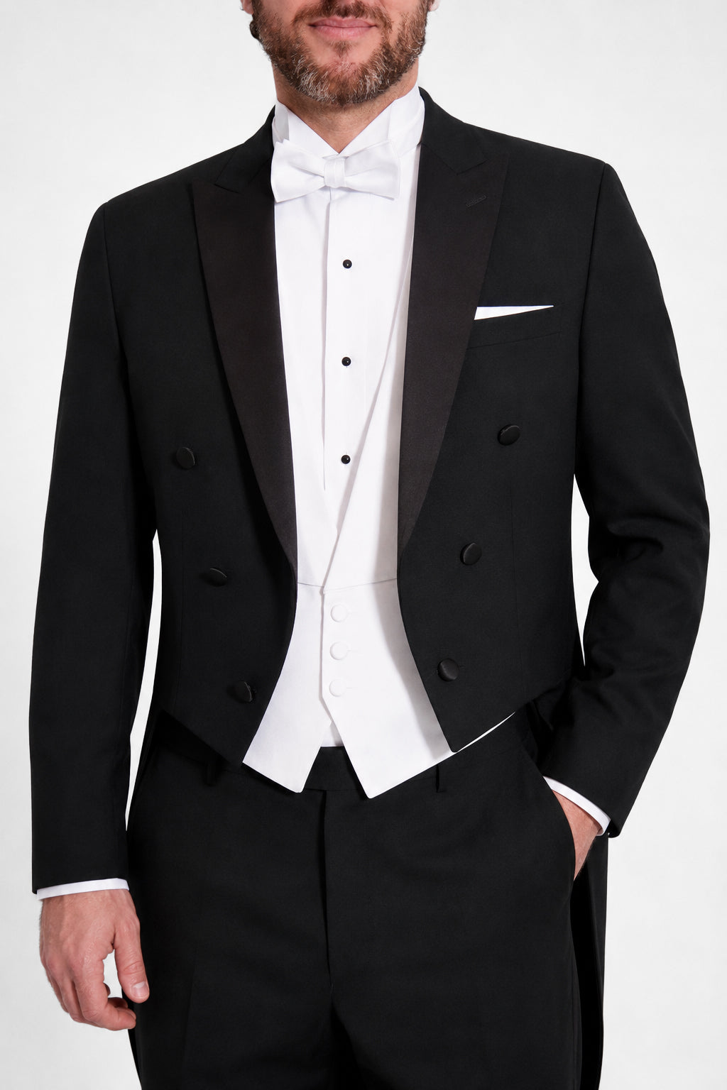 Black Peak Tail Coat