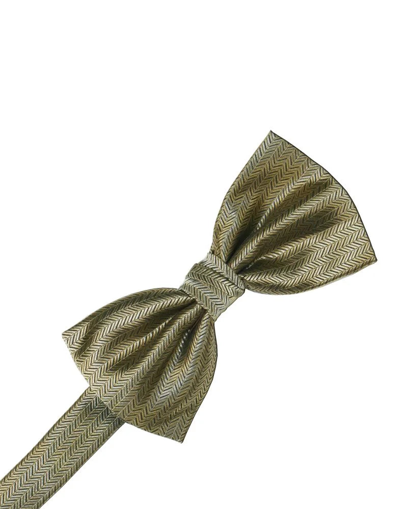 Bamboo Herringbone Bowtie