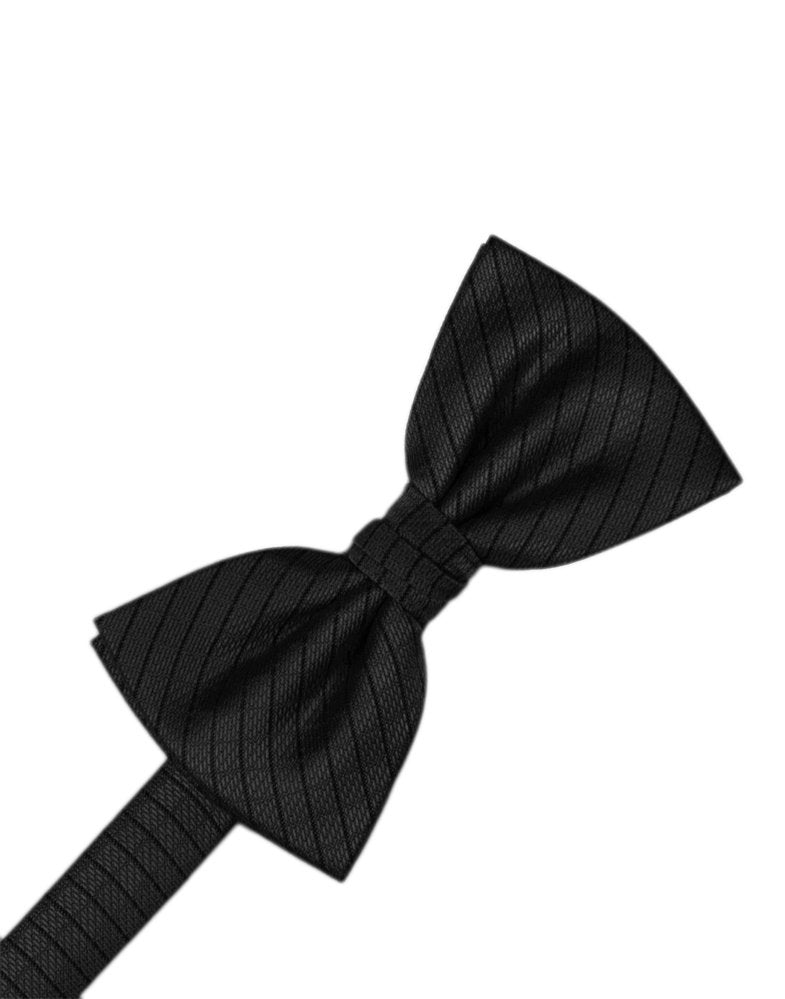 Black Palermo Pre-Tied Bowtie