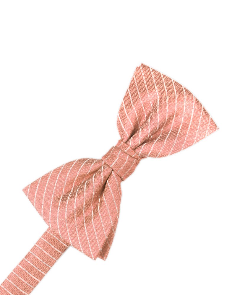 Coral Palermo Pre-Tied Bowtie