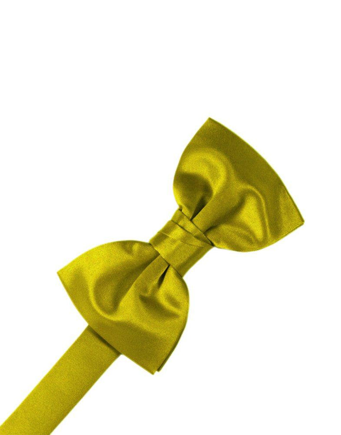 Willow Solid Satin Bowtie - Tuxedo Club