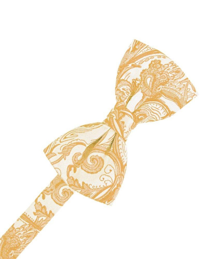 Apricot Tapestry Bowtie - Tuxedo Club
