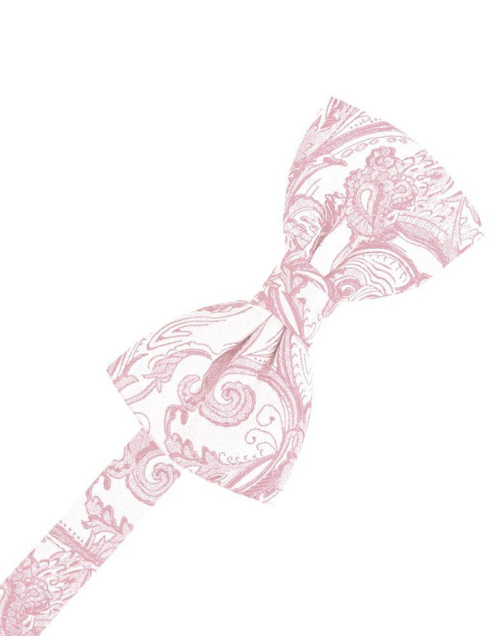 Blush Tapestry Bowtie - Tuxedo Club