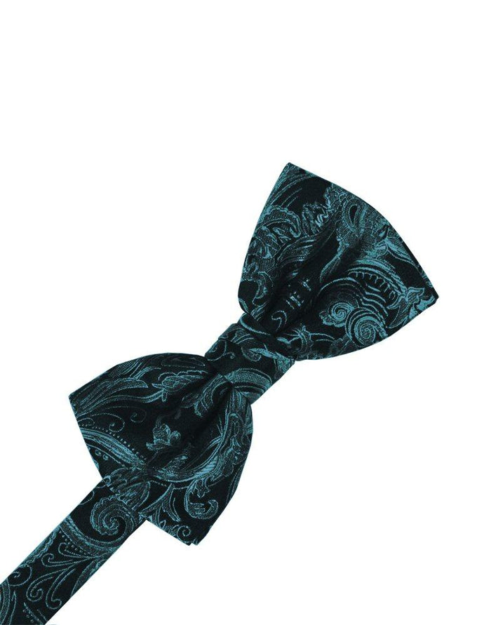 Jade Tapestry Bowtie - Tuxedo Club