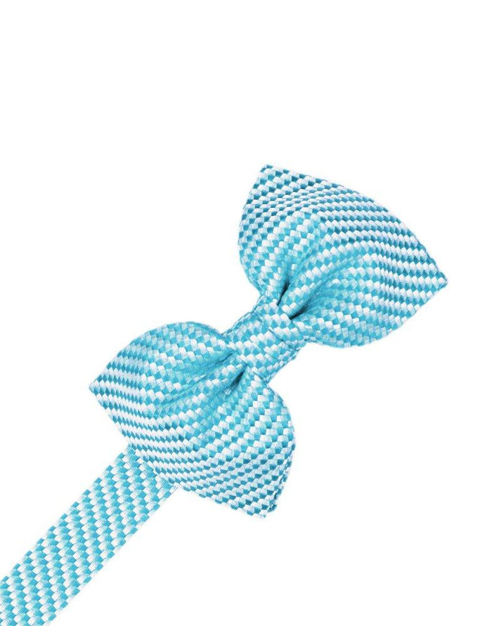Turquoise Venetian Bowtie - Tuxedo Club