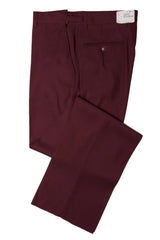 Burgundy Suit Pants