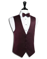 Burgundy Suit Vest