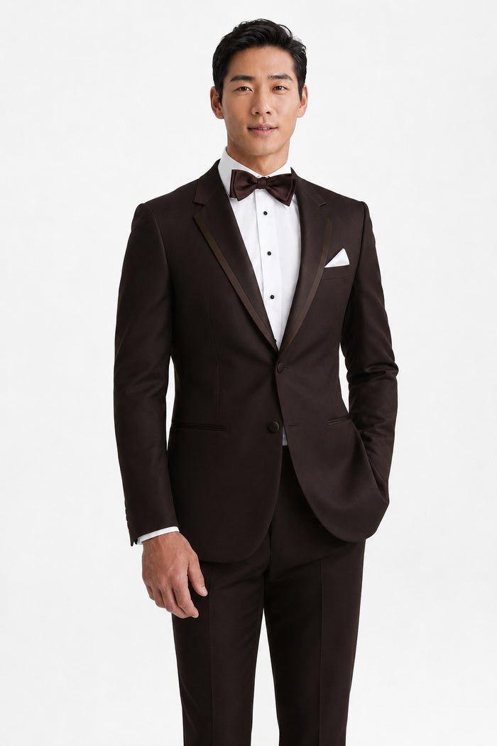 Chocolate Edge Tuxedo Jacket