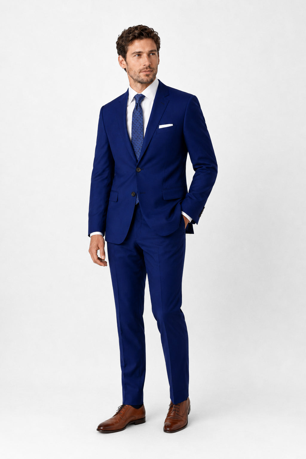 Cobalt Blue Suit