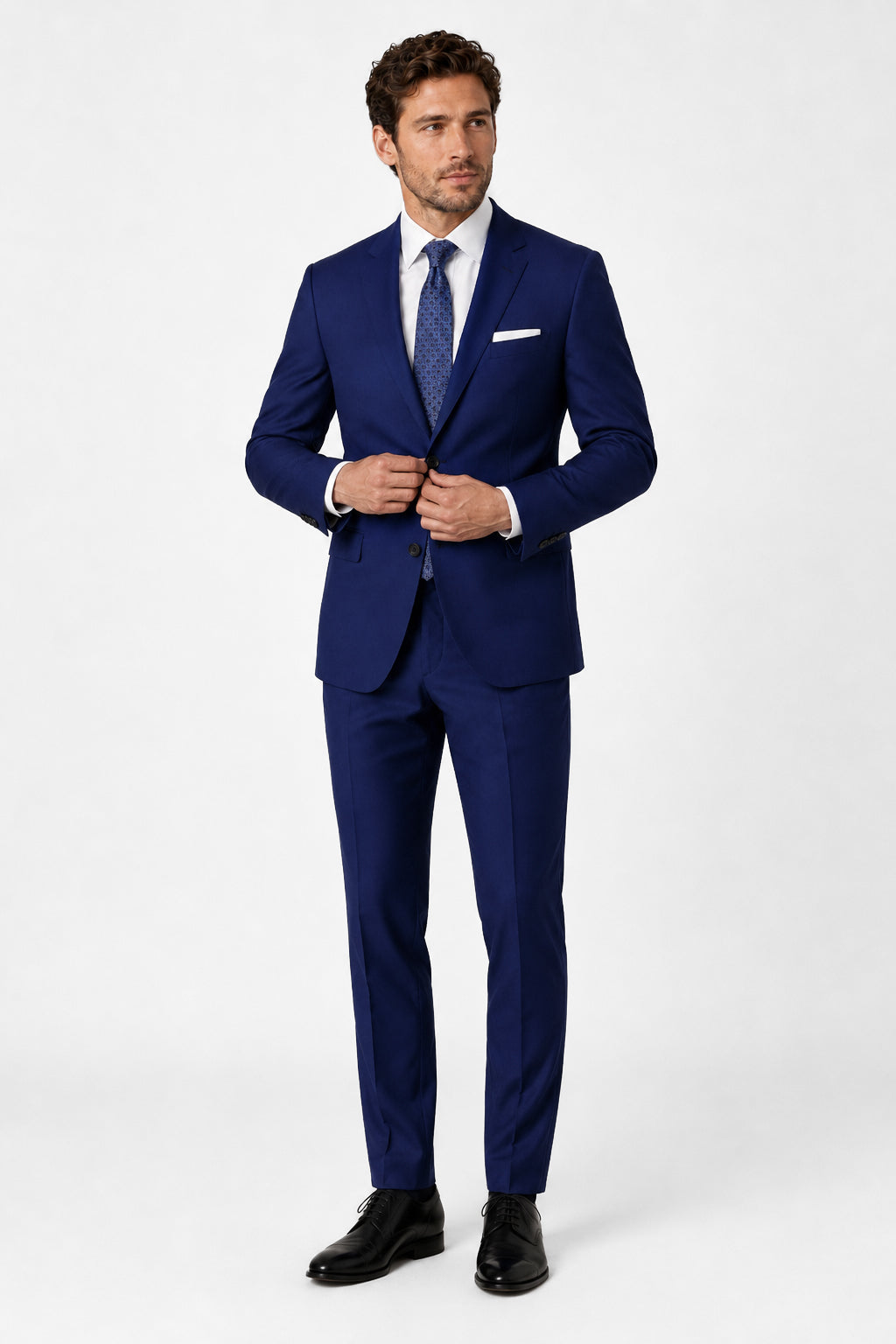 Cobalt Blue Suit