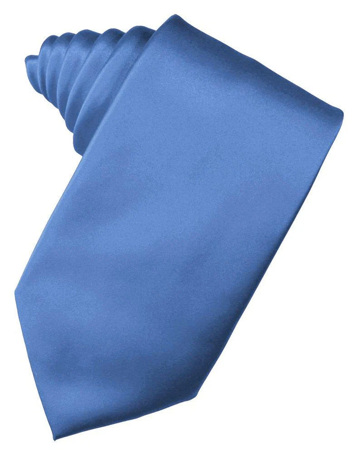 Cornflower Self-Tie Long Tie