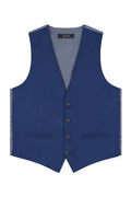 Cobalt Blue Suit Vest