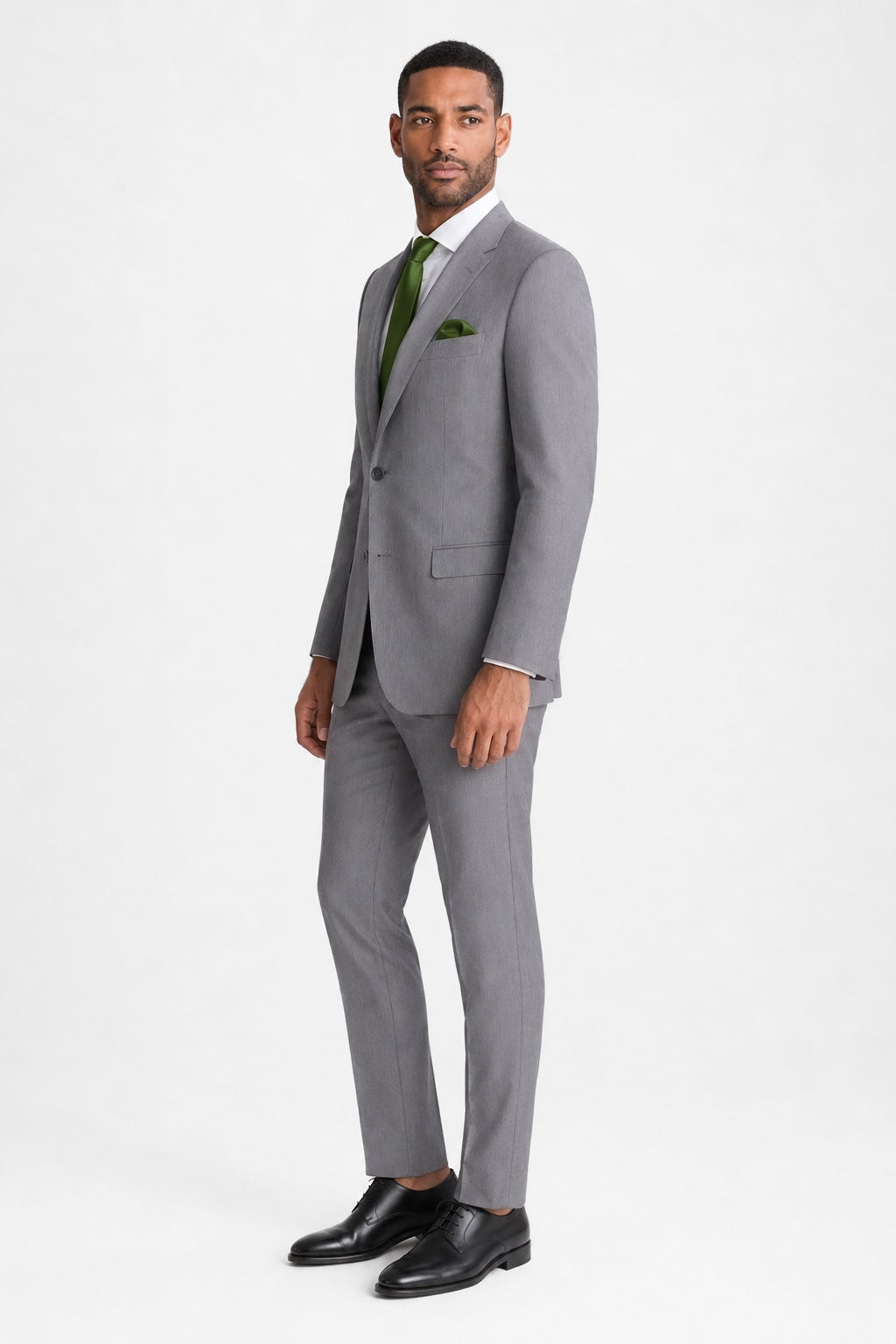 Heather Gray Suit